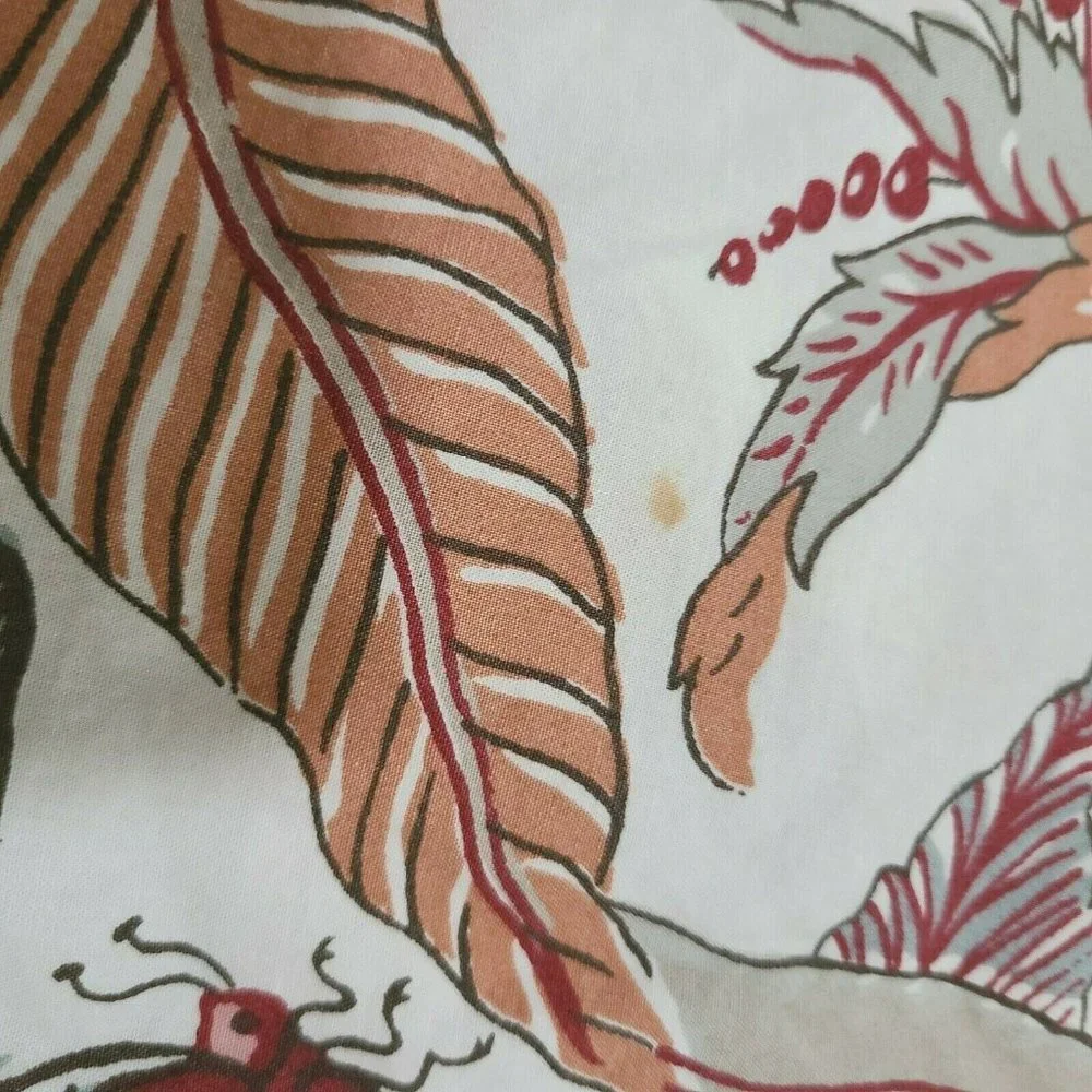Pottery Barn Deirdre Palampore Floral King Duvet